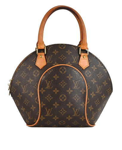 Ellipse PM, &pound;550, Handbags, Brown, Canvas, Front view